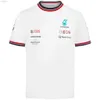 Męskie koszulki Najnowsze 2024 dla Mercedes Benz T-shirt F1 Racing Car 3D Streetwear Print Fashion Sports Oversizes z okrągłym szyją dla dzieci