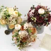 Fleurs de mariage mode Bouquets artificiels mariée mariage Bouquet demoiselle d'honneur Floweres accessoires