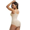 Damen Schlankheitsunterwäsche Bodysuit Body Shaper Taillenformer Shapewear Postpartale Erholung Schlankheitskorsett mit Reißverschluss und Haken 352