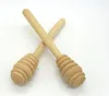 14cm long Wooden Honey Stick Dippers Party Supply Honey Stirrer for Honey Jar Stick