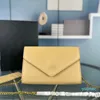 Torba Postman Torebka klapka torby komunikatory łańcuchowe torby crossbody zdejmowane uchwyt na kartkę skórzaną modę portfel mody