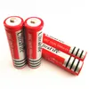 18650 3000mAh 3.7V Rechargeable flat-head/pointed battery red color Electric heating and battery