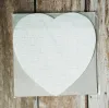 Regalo Blank Puzzle a forma di cuore 75 pezzi Sublimazione Blanks Pearl Jigsaw Puzzle fai da te Matrimonio Compleanno San Valentino