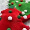 Decoraciones navideñas Sombrero de traje de fiesta Árbol de terciopelo suave Gorro de Papá Noel Tema de Navidad Adultos Cosplay Novedad Sombreros divertidos