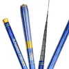 Canna da mulinello combinata JOSBY Canna da pesca telescopica Ultraleggera Fibra di carbonio super dura Portatile Per carpa d'acqua dolce Stream Pole 3.6M 4.5M 5.4M 6.3M7.2M 230608