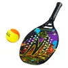 Теннисные ракетки Wakdop 12k Raquete Beach Tenis Carbon Fiber Rack Surface Peach Racket с пакетом 230608