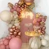 Outros Artigos para Festas de Eventos Balão Borgonha Dourado Rosa Garland Arco Kit Fornecimento de Aniversário Casamento Dia dos Namorados Proposta Decoração Chá de Bebê Balões 230608