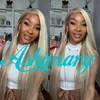 Hair pieces Ashimary Balayage Blonde Colored Human Lace Frontal Highlight 13x6 Front 230609