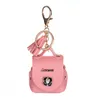 Mini Zero Wallet Earphone Bag Keychain Cute Coin Keycase Pendant Data Cable Storage Bag Keychain Female