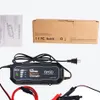 BYGD 12V Carregador de Bateria de Motocicleta 1500mA À Prova D' Água Mantenedor de Ferramenta de Carregamento de Bateria Automático para Motocicleta de Carro Trickle Charger