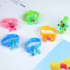 Other Event Party Supplies 3pcsbag LED Light Up Spinner Bracelet Glow in The Dark Toys Treat Kids Birthday Favors Guest Gifts Goodie Fillers 230608