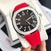 Luxury Mens Designer Nautilus Grenade Automatisk klocka 5167A Watches High Quality SS Rubber Strap Months Montre Watches