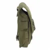 Outdoor Bags Tactical Doublelayer Phone Pouch Hunting Camouflage Molle Military Fanny Bag Waist Sport 230608