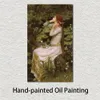 Luxurious Canvas Art Portrait Painting by John William Waterhouse Ophelia Hand Painted Study Rooms Decor