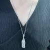 2023 volledige strass luipaard hanger ketting voor dames trendy sieraden