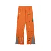 Galleries Designer Casual Pants Men's Spliced ​​Speckle Mens Sportspants Luxury Brand Byxor Lossa raka benbyxor