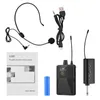 Mikrofonlar Verici ve Alıcı Dijital Ekran Bodypack Mikrofonu ile Mikrofonlar UHF Kablosuz Mikrofon Kulaklık