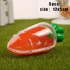 Opakowanie prezentów 5pcs wielkanocne plastikowe marchewki