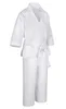 Abbigliamento protettivo Uniforme da karate traspirante Uniforme da taekwondo con cintura Elastico in vita per bambini Allenamento sportivo Fitness Palestra Taekwondo Abbigliamento 230608