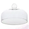 Dinnerware Sets Glass Dome Cover Transparent Cake For Keeping Flies Bugs Ants