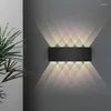 Lampe murale LED moderne minimaliste Light extérieur étanche jardin d'escalier intérieur