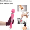 Potente 10 Velocidades Gran Vibrador Varita Mágica Masajeador Corporal Estimulador de Clítoris Juguete Sexual para Mujeres Adultos 18 Masturbador Femenino Tienda L230518