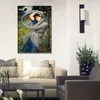 Handmålad John William Waterhouse Oil Målning Reproduktion Boreas Portrait Canvas Art High Quality