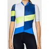 Racing Sets Tyzvn Vrouwen Pro Zomer Lange Mouw Fietskleding Maillot Bibs Shorts Jersey Sexy Ademend Pak MTB Cycle Kit