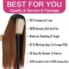 Lace Wigs 360 Lace Wig Synthetic Straight Lace Wigs Ombre Brown Long Straight Wig Baby Hair Glueless 360 Lace 13x4 Brown Wigs For Women 230608