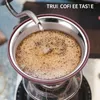 Filtri per caffè Portafiltro in acciaio inossidabile Riutilizzabile Dripper V60 Cestini antigoccia per macinacaffè manuale