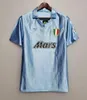 Top Napoli 86 87 88 89 90 91 93 Retro-Trikots MARADONA Fußballtrikot 1986 1987 1988 1989 1990 1991 1993 Neapel Fußballtrikots VINTAGE CLASSIC Maillot de Foot Langarm