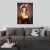 Portrait Canvas Art Beautiful Lady Marie Antoinette 1786 Elisabeth Vigee Lebrun Painting Handmade Classical Restaurant Decor