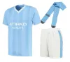 23 24 HAALAND JERSEYS DE FÚTBOL MANS CITIES FINAL ESTAMBUL KIT MAHREZ GREALISH DE BRUYNE FODEN camiseta de fútbol niños 2023 2024 J.Alvarez MANCHESTE AÑO NUEVO