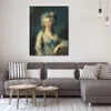 Klassisches Porträt von Elisabeth Vigee Lebrun, Gemälde von Maria Fedorowna, handgefertigte Leinwandkunst, Luxushotel-Dekoration