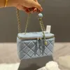 Kanal Çanta Tasarımcı Çanta Lüks CC Bag Tannin Jeans Kovboy Crossbody Çanta Zinciri Orijinal Deri Omuz Çantası Aşk Kalp Çanta Camellia Mavi Gümüş Pembe Gri