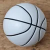 Balls No 5 No 6 No 7 White Black Red Anti-skid and Wear-resistant Competition Training Cement Ground Children's Adult Basketball 230608