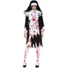 Women Socks Halloween Costume For Party Masquerade Clothes Bloody Stockings Zombie Blood Cosplay L5