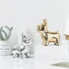 Dekorative Objekte Figuren Französischer Hund Sparschwein Bulldogge Skulptur Dekoration Geschenk Zuhause Kunst Statue Spardosen Kinder Kinderspielzeug Figuren Drop 230608