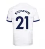 Neue SON 23 24 Fußballtrikots KULUSEVSKI RICHARLISON PERISIC PEDRO PORRO 2023 2024 DANJUMA ROMERO Torwart GK Fußball-Kit-Shirt SPURS Männer Kinder Set Uniformen