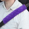 Nouvelle couverture universelle de ceinture de sécurité de voiture réglable en peluche couverture de ceinture de sécurité de voiture épaulière pour enfants adultes accessoires d'intérieur de voiture