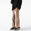 qnpqyx جديد y2k مصمم جينز الرجال الشرير الهيب هوب الشارع جينز سراويل مستقيمة السراويل السوداء فضفاضة سراويل عارضة