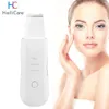 Strumenti per la pulizia Accessori Scrubber per la pelle ad ultrasuoni Deep Face Machine Peeling Pala Pore Cleaner Lift 230608