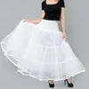 Faldas 50s Cosplay enagua Rockabilly vestido crinolina para mujer boda nupcial Unders plisado princesa falda de malla baile adulto