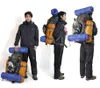 Açık çantalar 45L-60L kamp açık yürüyüş sırt çantası çok fonksiyonlu harici çerçeve tırmanma çantası sırt çantası sırt çantaları seyahat spor çantası 230608