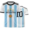 T-shirt da uomo Argentina Flag 10 Number T-shirt DIY Digital Fashion 3D Print T-shirt a maniche corte T-shirt unisex Casual Sportswear Summer Top 230608