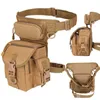 Outdoor Tassen Militaire Heuptasje Heuptasje Wapens Tactiek Rit Beentas Voor Mannen Waterdicht Drop Utility Dij Pouch Multifunctionele Heupriem 230608