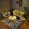 Camp Furniture Beauty Studio Leisure Coffee Table Nordic Iron Sofa Light Luxury Network Celebrity And Chair Booth