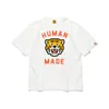 T-shirts pour hommes Summer Tiger Head Print HUMAN MADE T-shirt Hommes Femmes Qualité HUMAN MADE T-shirt Top Tees Graphic Anime Clothes 230608