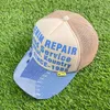 KAPITAL HATS DENIMカラーマッチングレター印刷ボールキャップサンシェーディングトレンドカジュアルトラックハット