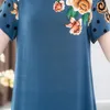 新しいファッション2023ロングビンテージルーズ女性のための夏のドレス